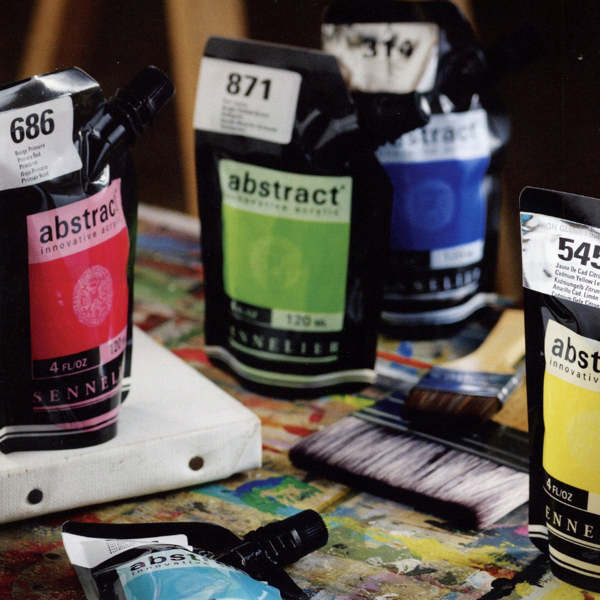 Professional acrylic inks for artists