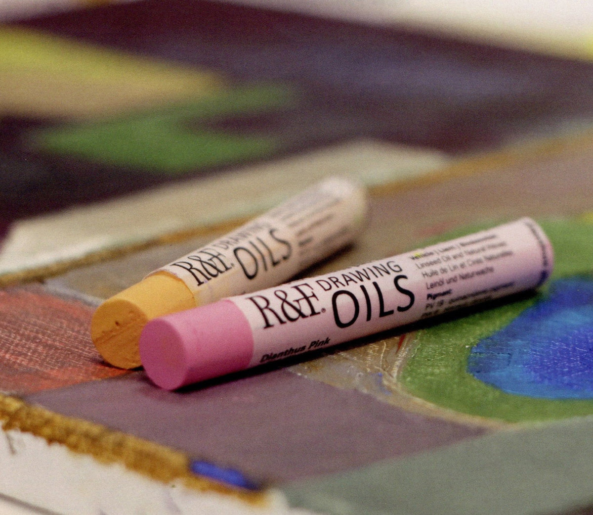 R&F Drawing Oils for artists
