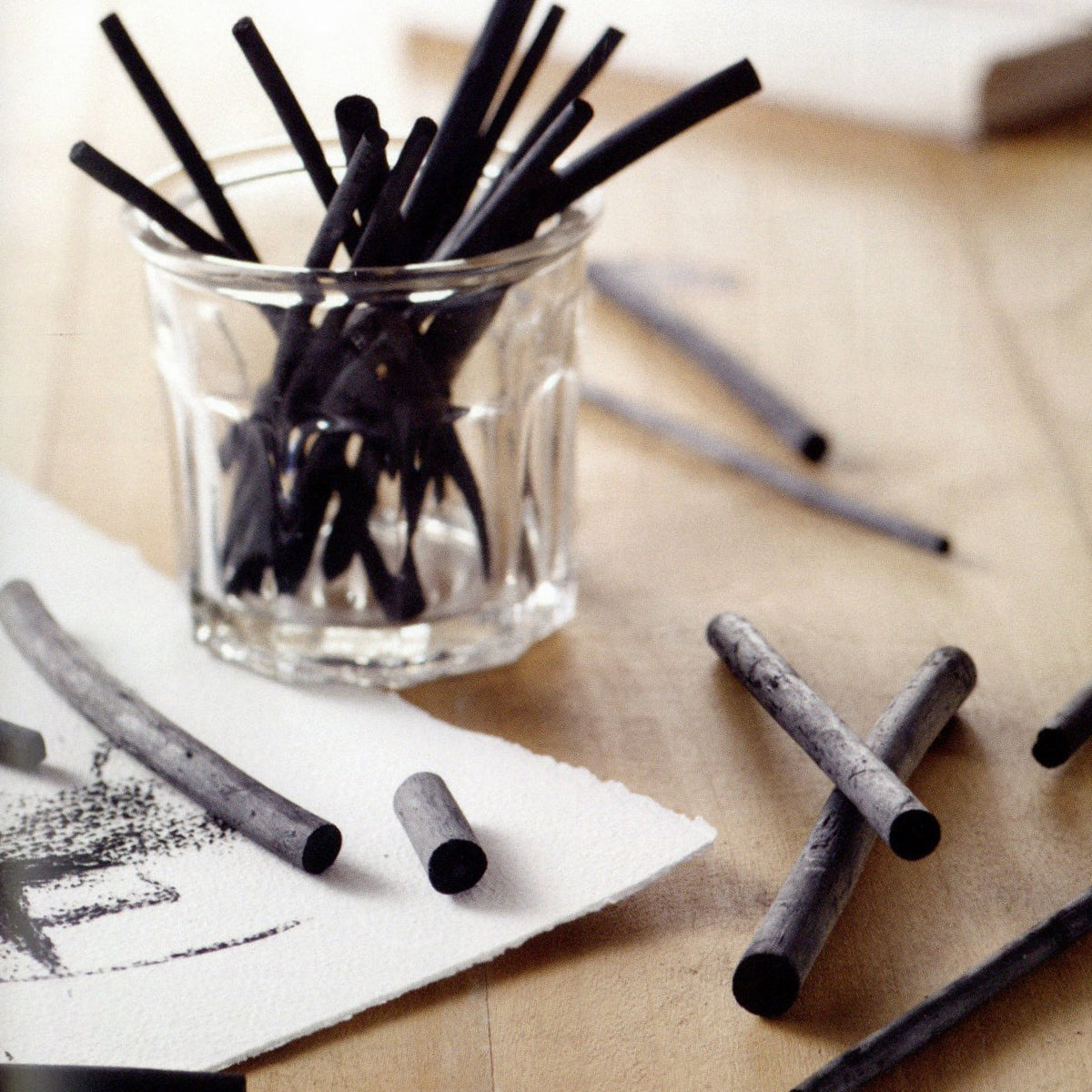 Artist charcoal for drawing and sketching